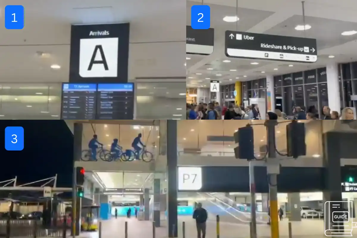 Direct Exit Signage towards P7