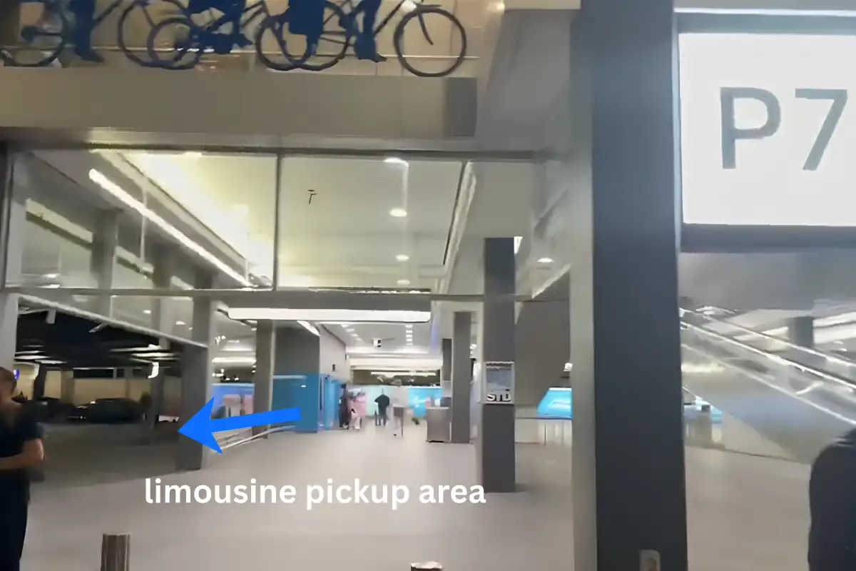 Limobile & Premium Pickup Lanes at P7